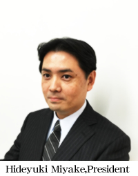 Hideyuki Miyake, President